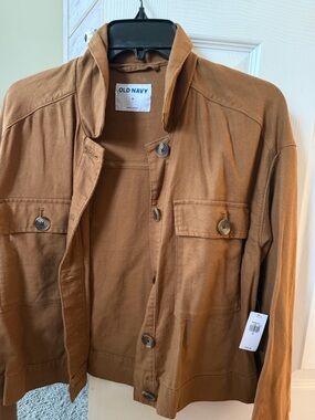 Old Navy Brown Button-Front Jacket - Women’s